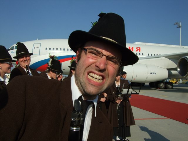 2009 Verabschiedung des Russischen Präsidenten Medvedev